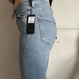 CITIZENS OF HUMANITY Rocket Crop Mid Rise Skinny Jeans in Keeper